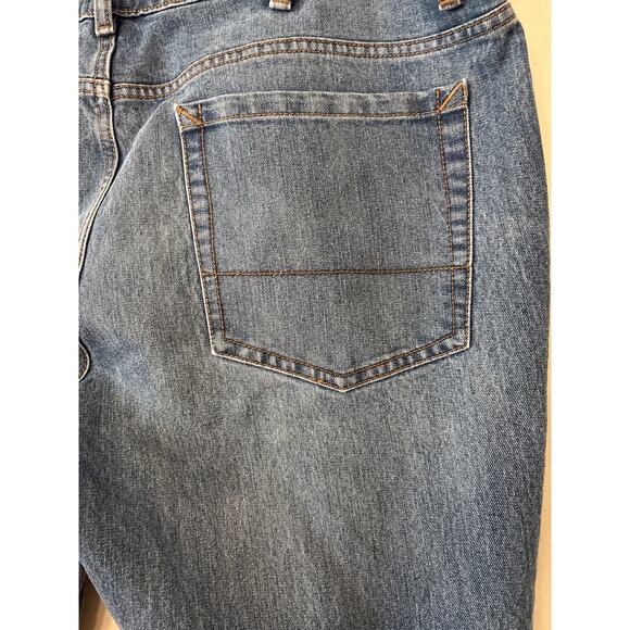 RedHead Men’s Jeans – Size 44x30 – Bass Pro Shops Blue Denim Straight Fit - Picture 4 of 10